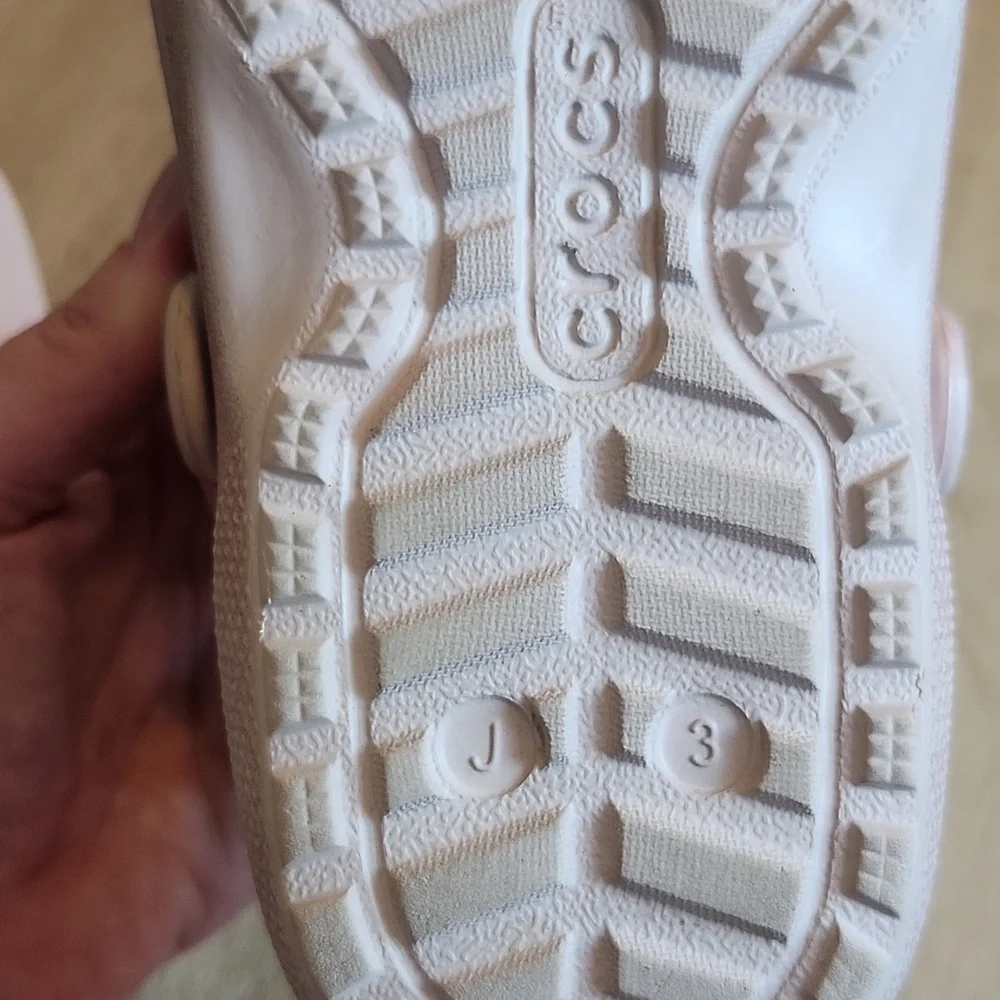 Pink Fur Lined Crocs, J3 - Picture 5 of 9